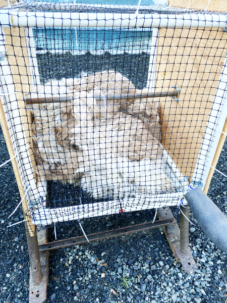 fiber in the tumble box